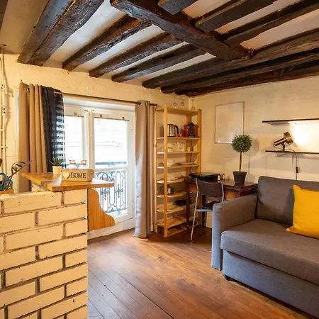 Apartmán Studio Cosy Romantique En Plein Coeur De Paříž